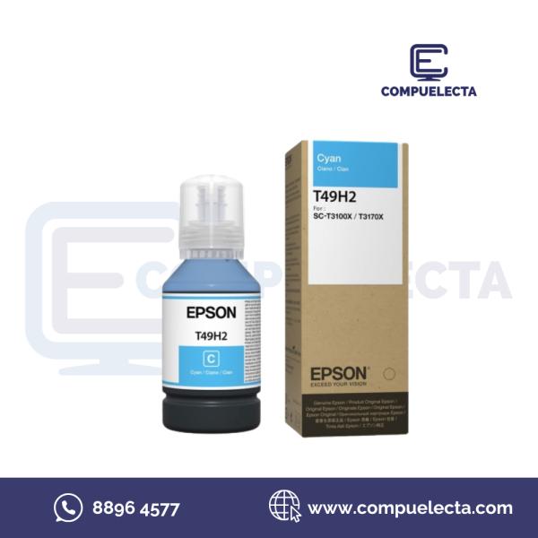 TINTA EPSON T49H CIAN 140ml T3170X