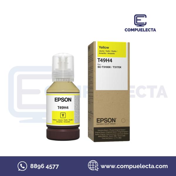 TINTA EPSON T49H AMARILLA 140ml T3170X
