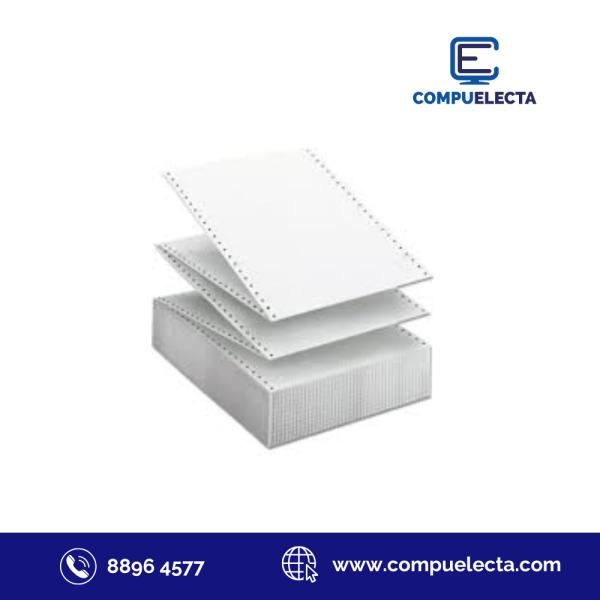 PAPEL CONTINUO 9 1/2 X 11 2T