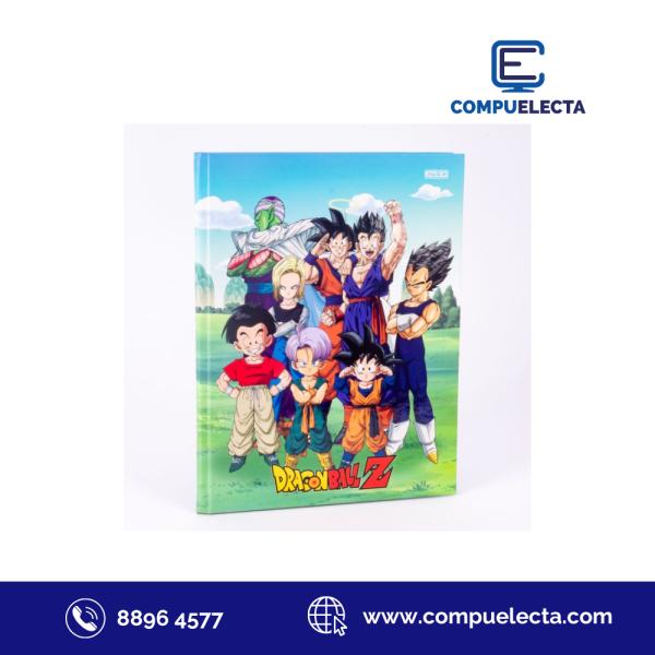 CUADERNO COSIDO DRAGON BALL 100 HJS
