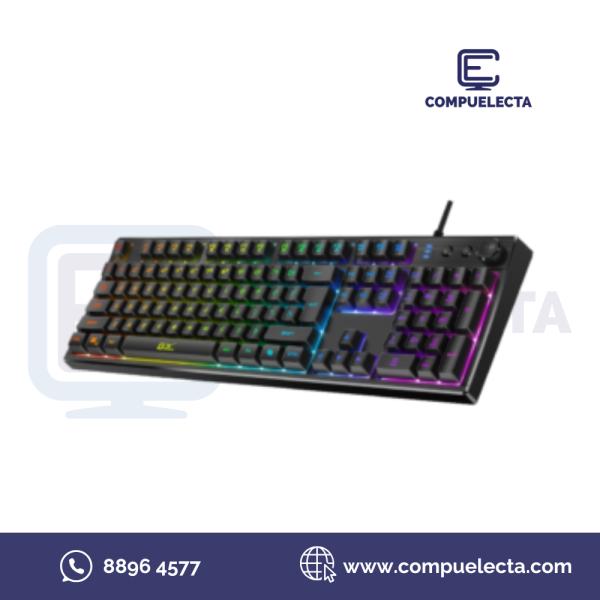 TECLADO GENIUS SCORPIO  GAMING RGB K7 PLUS MEMBRANA USB 31310056401