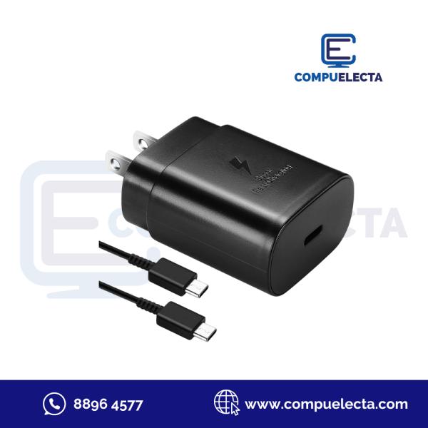 CARGADOR CASA TIPO C SAMSUNG 25W SUPER CARGA original
