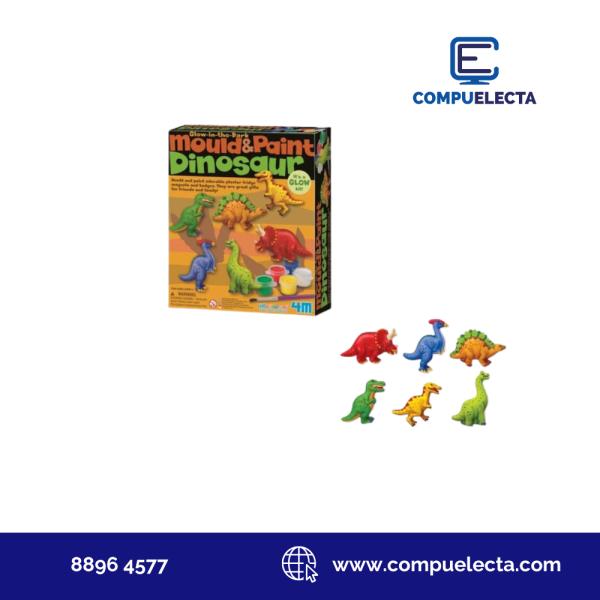 JUEGO DINOSAURIO DE YESO 03514