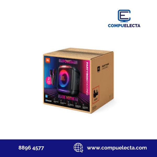 PARLANTE G BLUETOOTH JBL PARTYBOX ENCORE 2 IPX4 CON DOS MICROFONOS JBLPBENCORE22MICAM