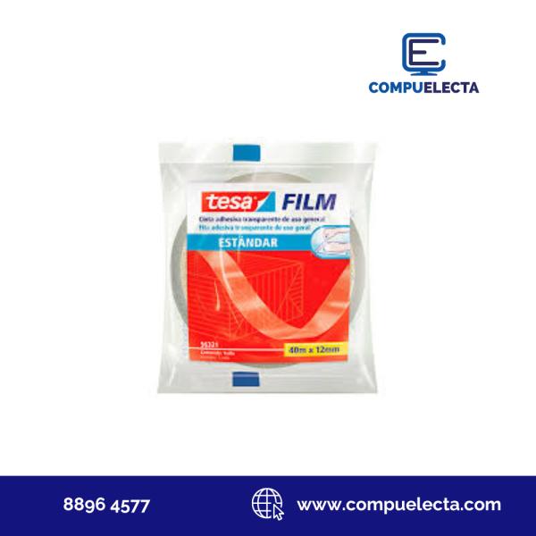 CINTA TESA FILM 12MM (1/2 pulgada) 40M 56321