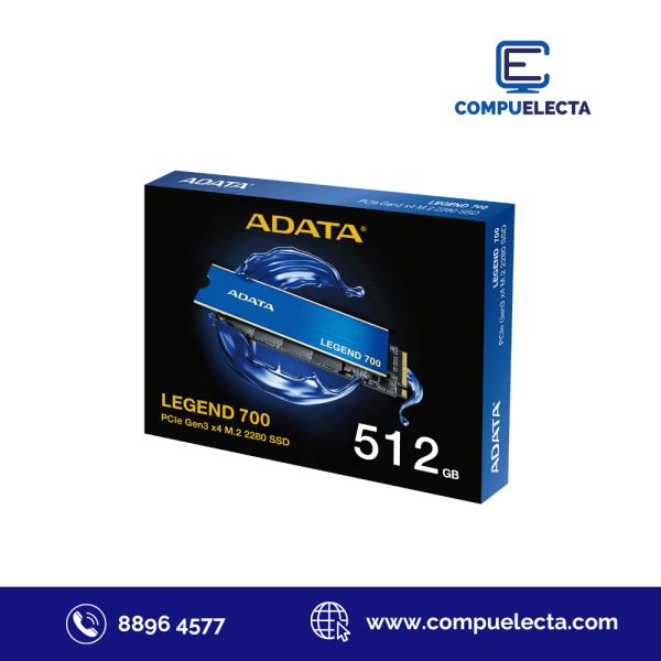 DISCO ESTADO SOLIDO M.2 ADATA LEGEND 512GB ALEG-710-512GCS