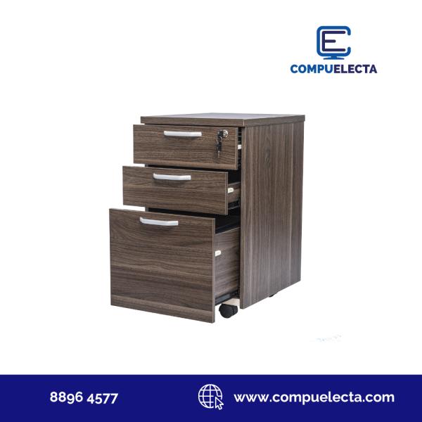 ARTURITO MELAMINA 3 GAVETAS  COMBINADA