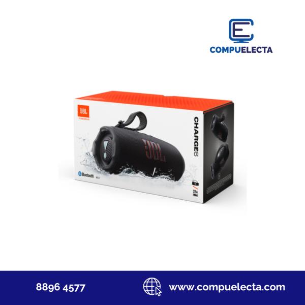 PARLANTE BLUETOOTH JBL CHARGE6 NEGRO