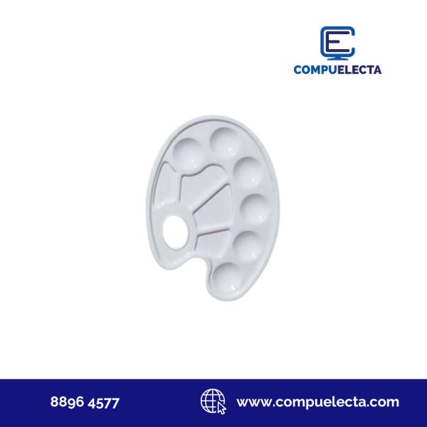 PALETA PLASTICA PARA PINTAR CENTRUM 10 ESPACIOS