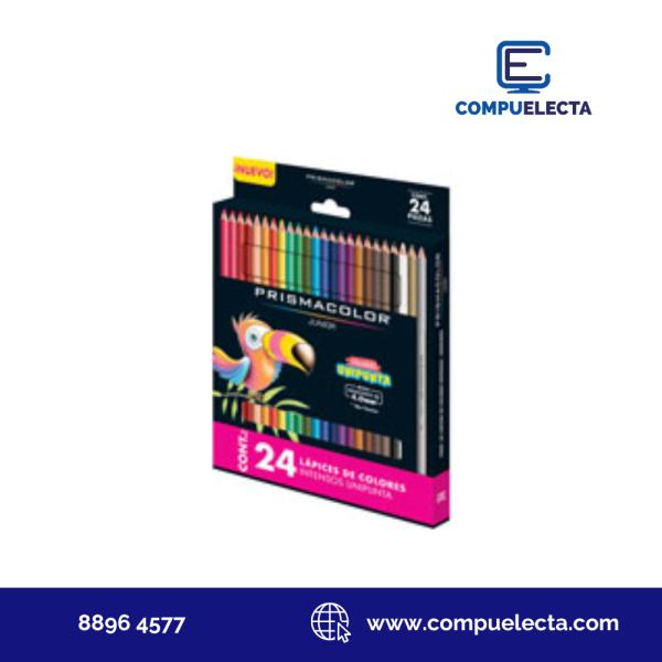 LAPIZ DE COLOR PRISMACOLOR JUNIOR 24U 1470924
