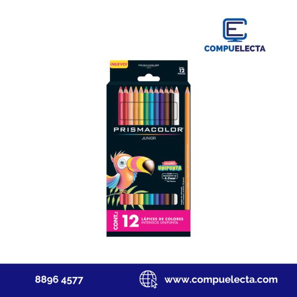 LAPIZ DE COLOR PRISMACOLOR JUNIOR 12U 2153014