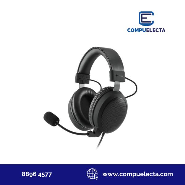 AUDIFONO HEADPHONES GAMER SHARKOON B1 C/CABLE 3.5MM NEGRO