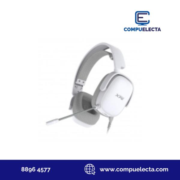 AUDIFONO HEADPHONES XPG PRECOG S C/CABLE 3.5MM BLANCO