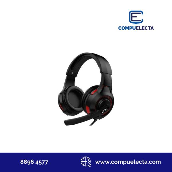 AUDIFONO HEADPHONES GAMER GENIUS HS-G600V C/CABLE 3.5MM NEGRO