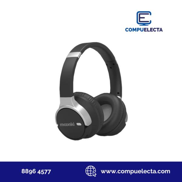 AUDIFONO HEADPHONES MOONKI MH-O710BT INAL&Aacute;MBRICO NEGRO