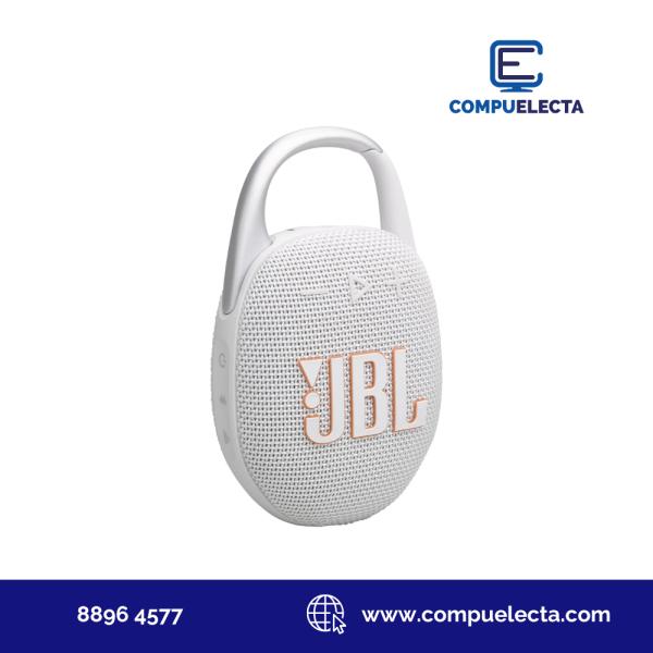 PARLANTE P BLUETOOTH JBL CLIP 5 BLANCO