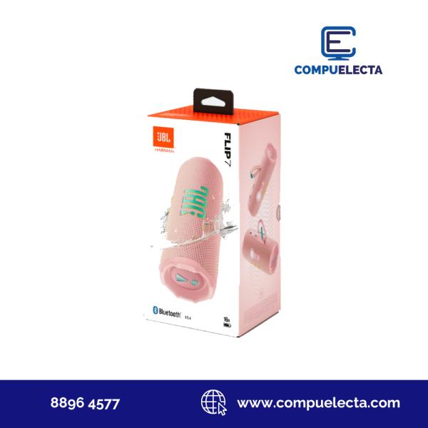 PARLANTE P BLUETOOTH JBL FLIP 7 ROSADO