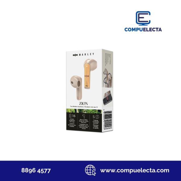 AUDIFONO EARPHONES MARLEY ZION EM-JE105-CE