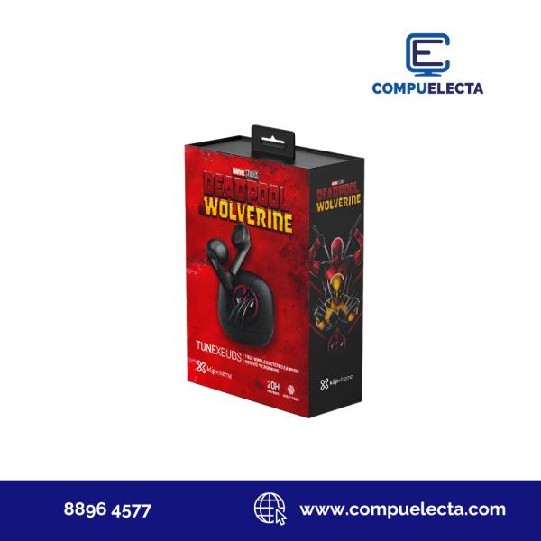 AUDIFONO EARPHONES KLIP DEADPOOL KTE-007MD