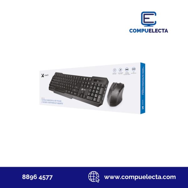 TECLADO Y MOUSE XTECH INALAMBRICO XTK-309S