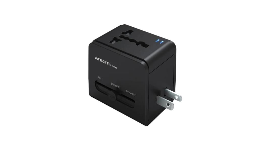 ADAPTADOR ELECTRICO UNIVERSAL ARGOM AC-0298BK