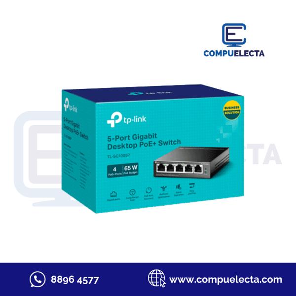 SWITCH TP-LINK 5 PUERTOS TL-SG1005LP POE 10/100/1000