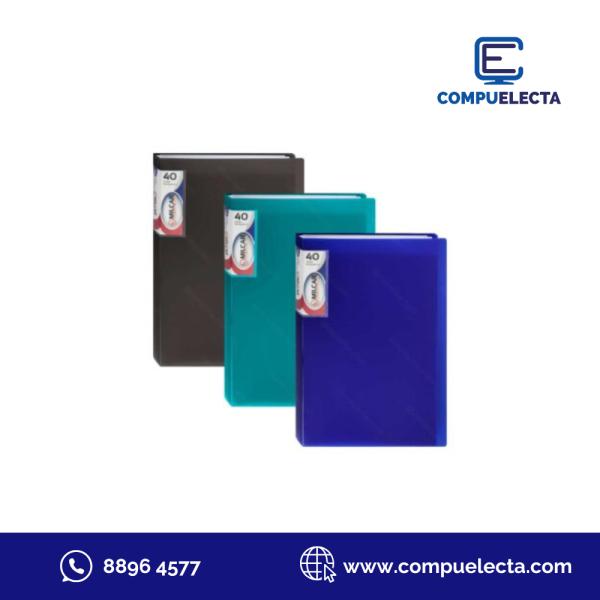 FOLDER PLASTICO CON FUNDAS A4 MYA #1040