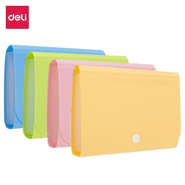 CARPETA PLASTICA MINI CON BROCHE DELI 5561