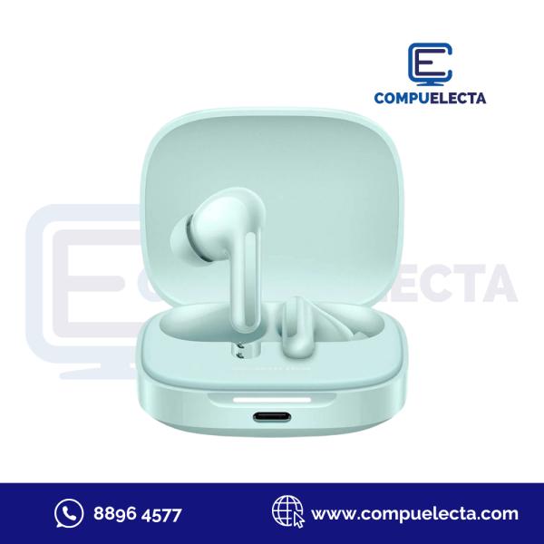 AUDIFONO EARPHONES REDMI BUDS 6 CORAL GREEN M2429E1