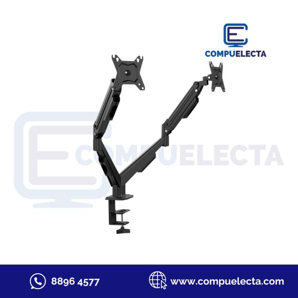 SOPORTE DE MONITOR DOBLE KLIPX KMM-410