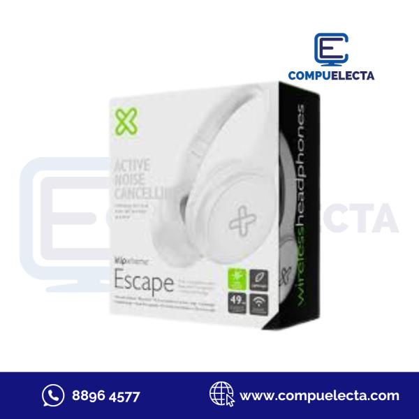 AUDIFONO HEADPHONES D KLIP KNH-300WH BLANCO BLUETOOTH