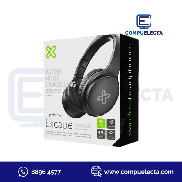 AUDIFONO HEADPHONES D KLIP KNH-300BK NEGROS BLUETOOTH