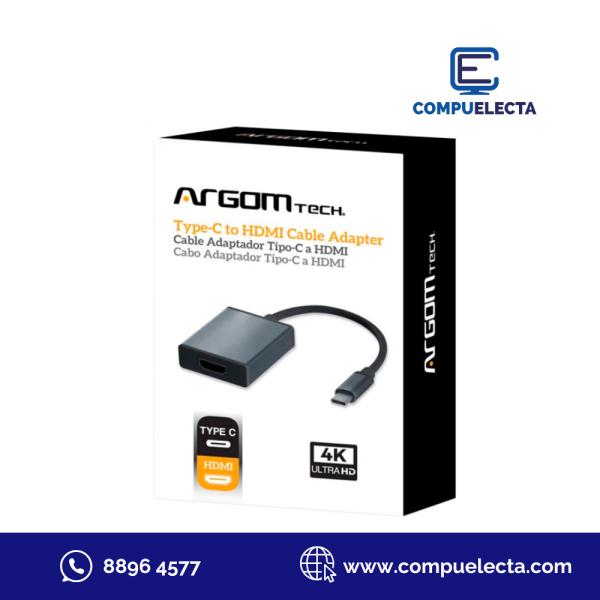 ADAPTADOR TIPO C A HDMI ARGOM ARG-CB-0060