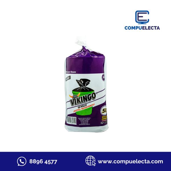BOLSA PARA BASURA ROLLO VIKINGO JARDIN 2R 50U