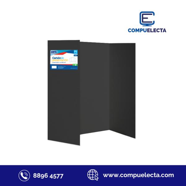 CARTON PRESENTACION  DISPLAY 100X76 NEGRO