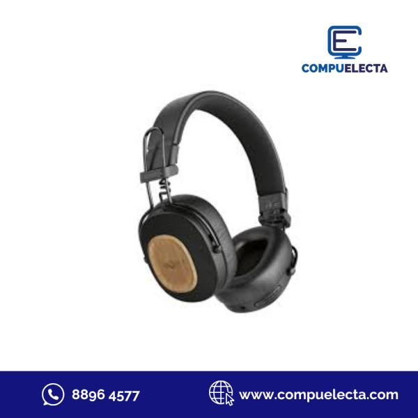 AUDIFONO HEADPHONES MARLEY POSITIVE VIBRATION RIDDIM EM135-SB NEGRO