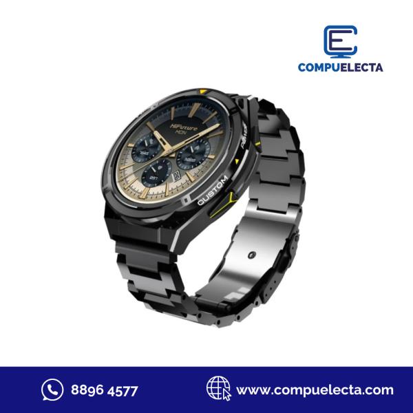 SMART WATCH HIFUTURE ACTIVE BANDA DE 22MM NEGRO/AMARILLO