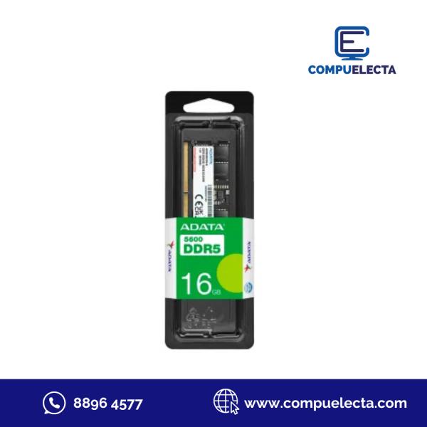 MEMORIA RAM PC 16GB 5600MHZ DDR5 ADATA AD5U560016G-S