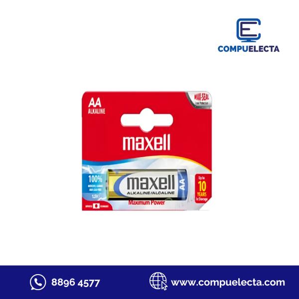 BATERIA AA MAXELL ALKALINA 1 UNIDAD