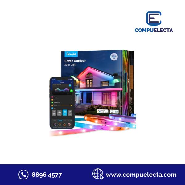 LUCES LED TIRA 10MTS GOVEE EXTERIORES H616CAD1