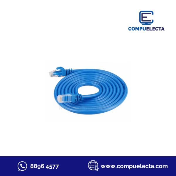 CABLE RED 14FT CAT6A LANTEK AZUL