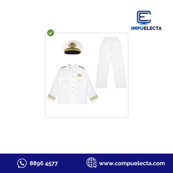 DISFRAZ DE CAPITAN DE BARCO KD1206