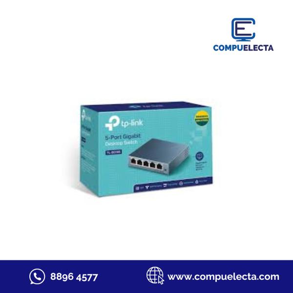 SWITCH TP-LINK 5 PUERTOS  TL-SG105(UN) RJ45 10/100/1000