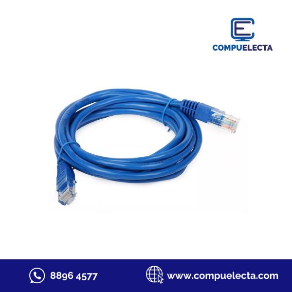 CABLE RED 3FT CAT6A LANTEK AZUL