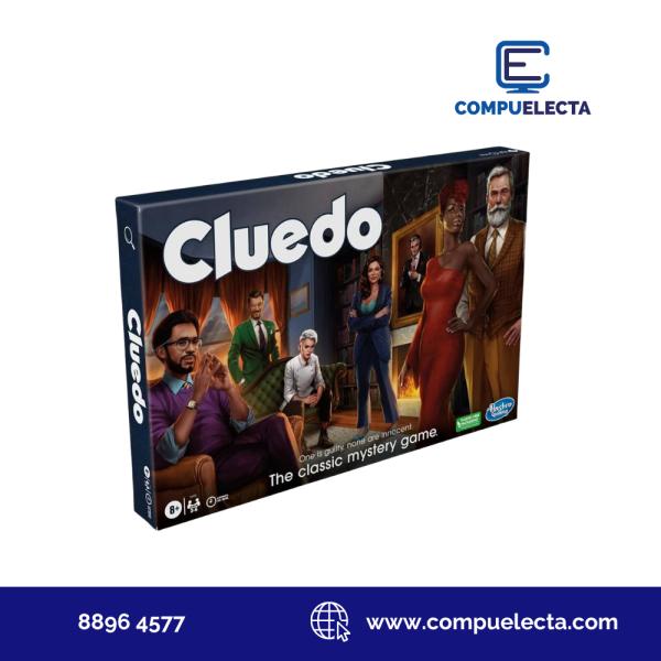 JUEGO DE MESA CLUE CLASICO JUEGO DEL MISTERIO F6420