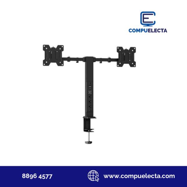 SOPORTE DE MONITOR DOBLE KLIPX KMM-510
