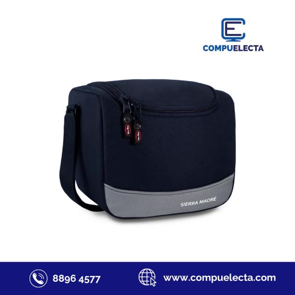 LONCHERA SOUNDWAVES GRIS/NEGRO LLO-02