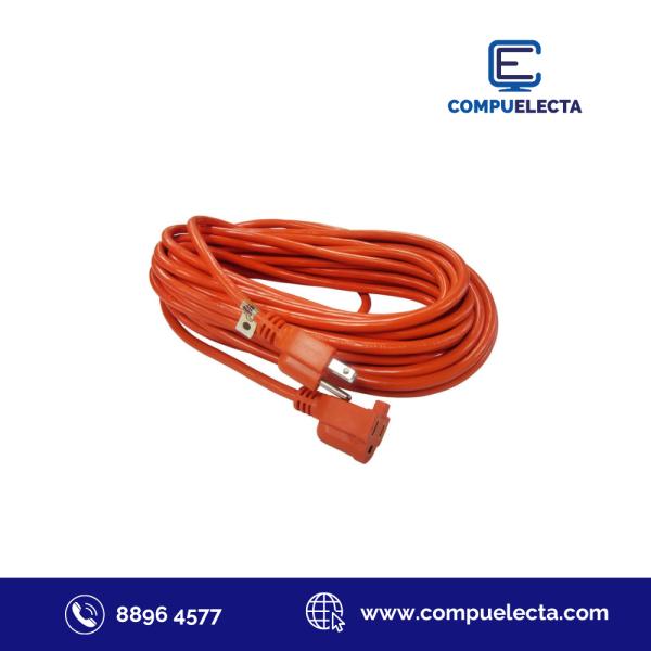 EXTENSION ELECTRICA GENERAL ELECTRIC 7.6MTS ANARANJADA  81148