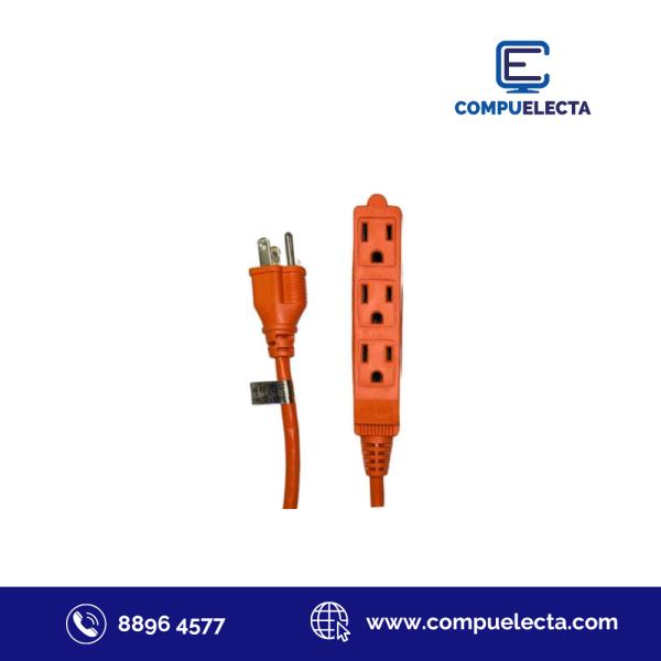EXTENSION ELECTRICA GENERAL ELECTRIC 15.2MTS ANARANJADA 81149