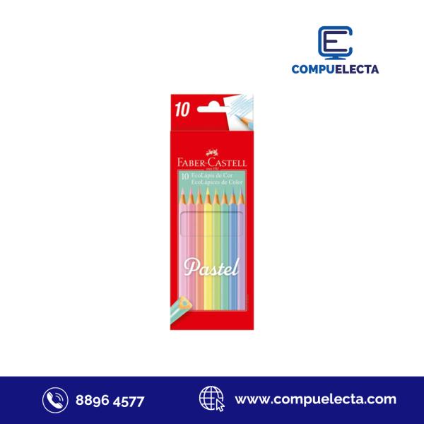 LAPIZ DE COLOR PASTEL FABER-CASTELL 10U 118010